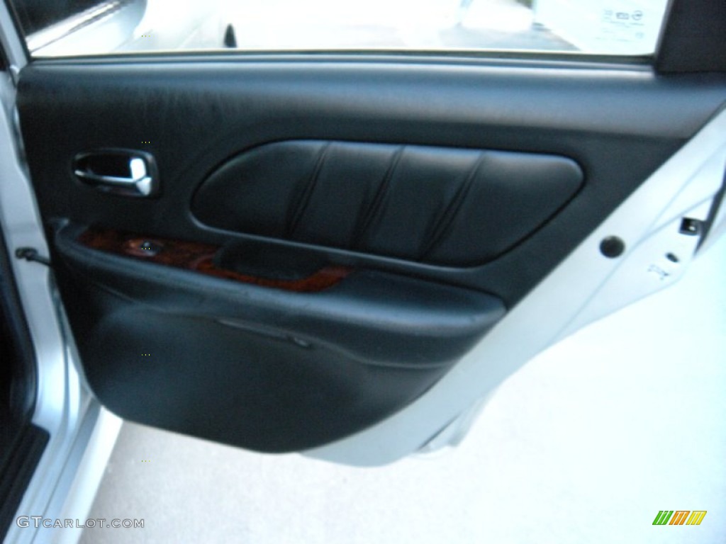 2003 Sonata LX V6 - Brilliant Silver Metallic / Black photo #25
