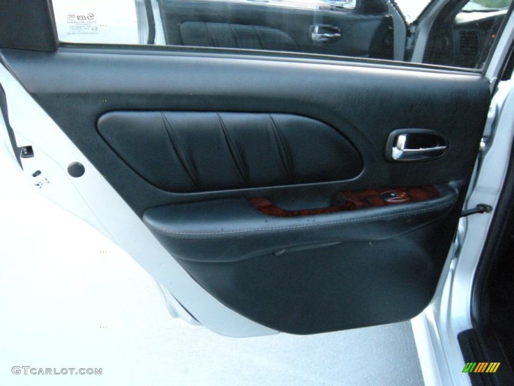 2003 Sonata LX V6 - Brilliant Silver Metallic / Black photo #28