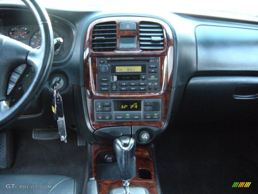 2003 Sonata LX V6 - Brilliant Silver Metallic / Black photo #36