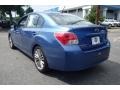 2014 Quartz Blue Pearl Subaru Impreza 2.0i Premium 4 Door  photo #7