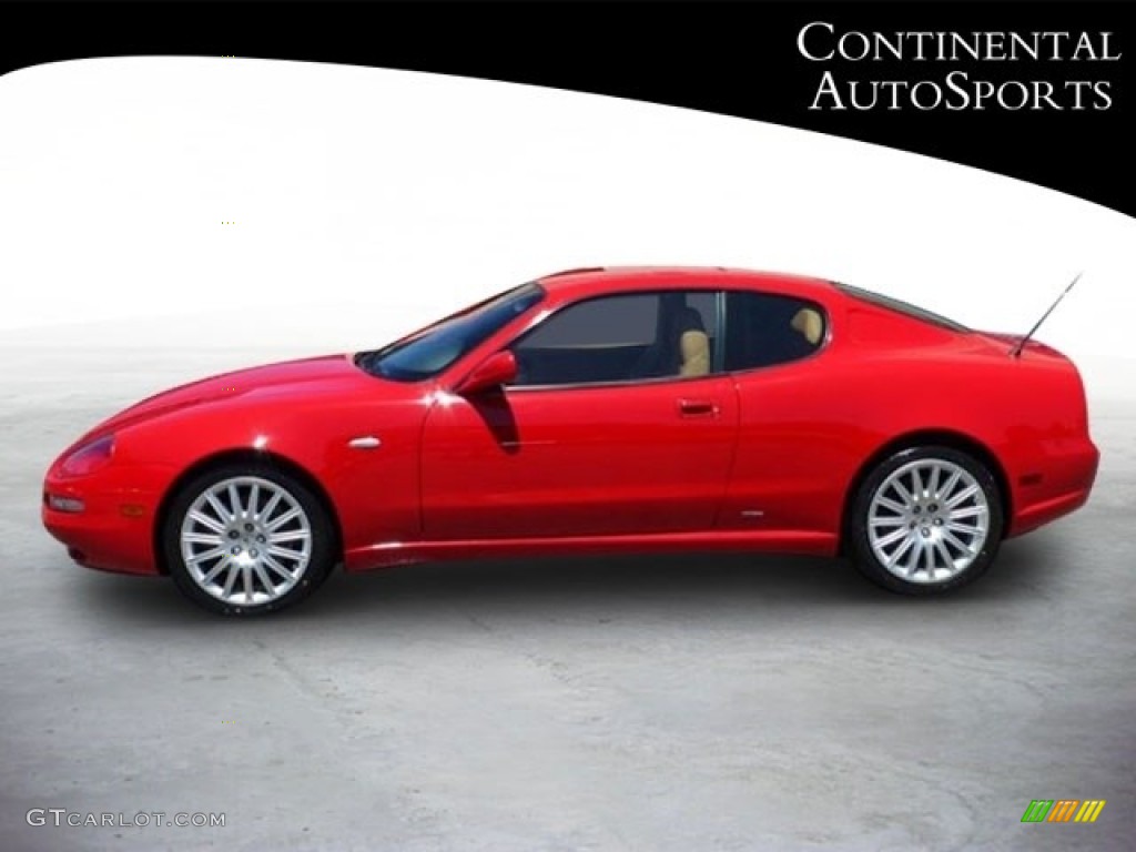 2002 Coupe Cambiocorsa - Rosso Mondiale (Bright Red) / Cuoio photo #2