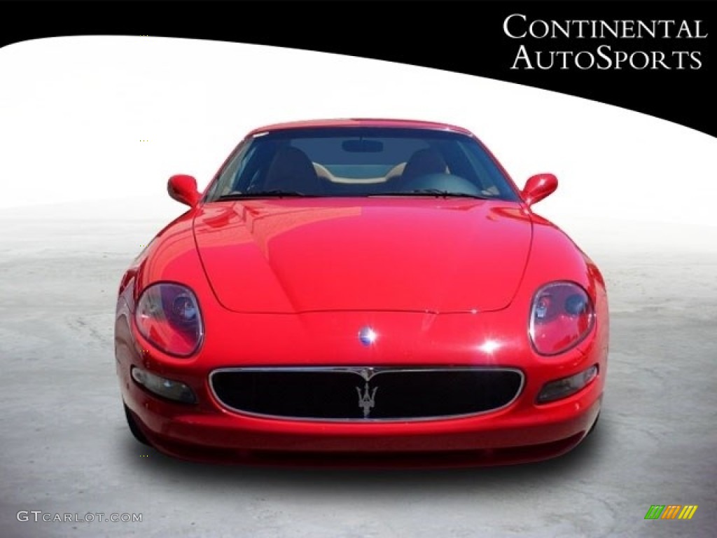 2002 Coupe Cambiocorsa - Rosso Mondiale (Bright Red) / Cuoio photo #8