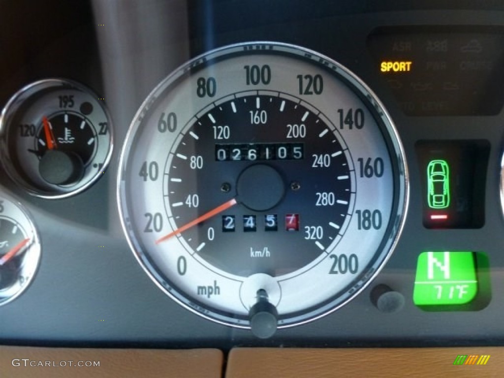 2002 Maserati Coupe Cambiocorsa Gauges Photo #94627594
