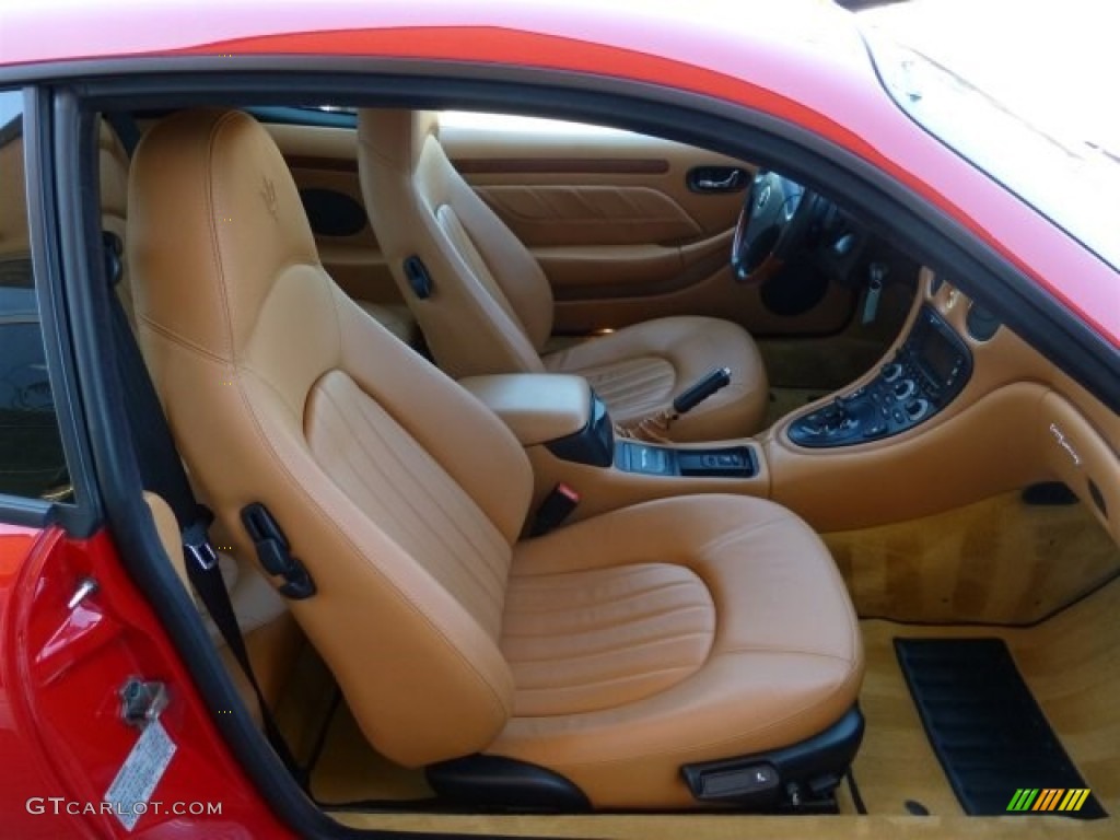 2002 Coupe Cambiocorsa - Rosso Mondiale (Bright Red) / Cuoio photo #22