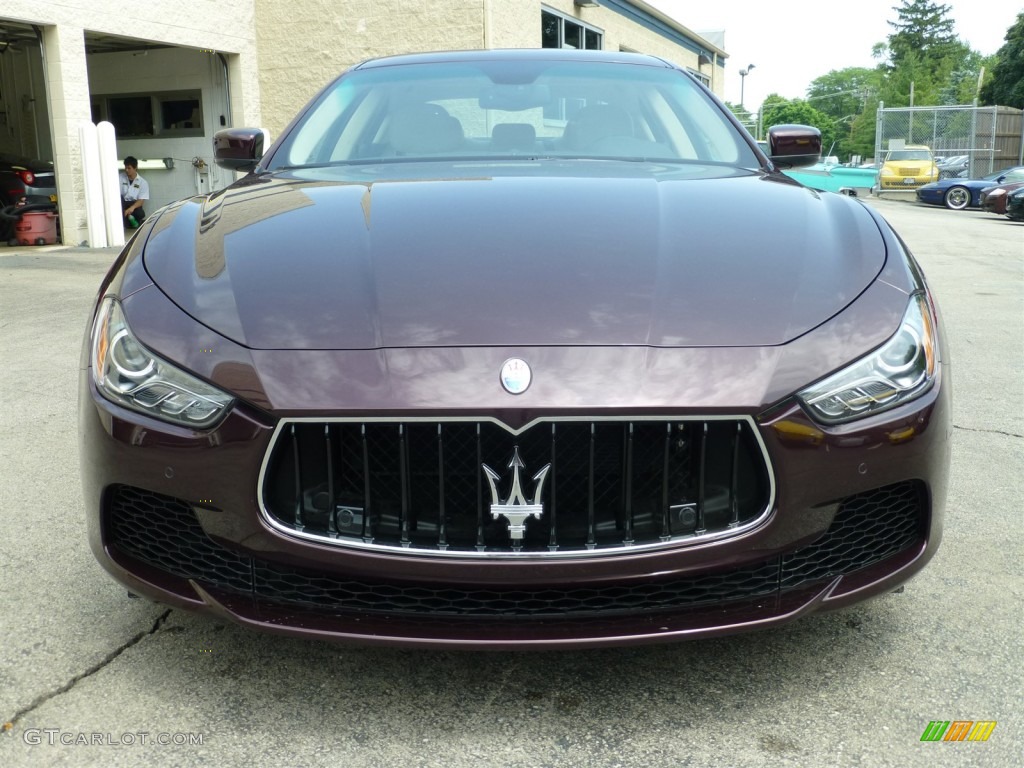 2014 Ghibli S Q4 - Rosso Folgore (Dark Red) / Sabbia photo #2