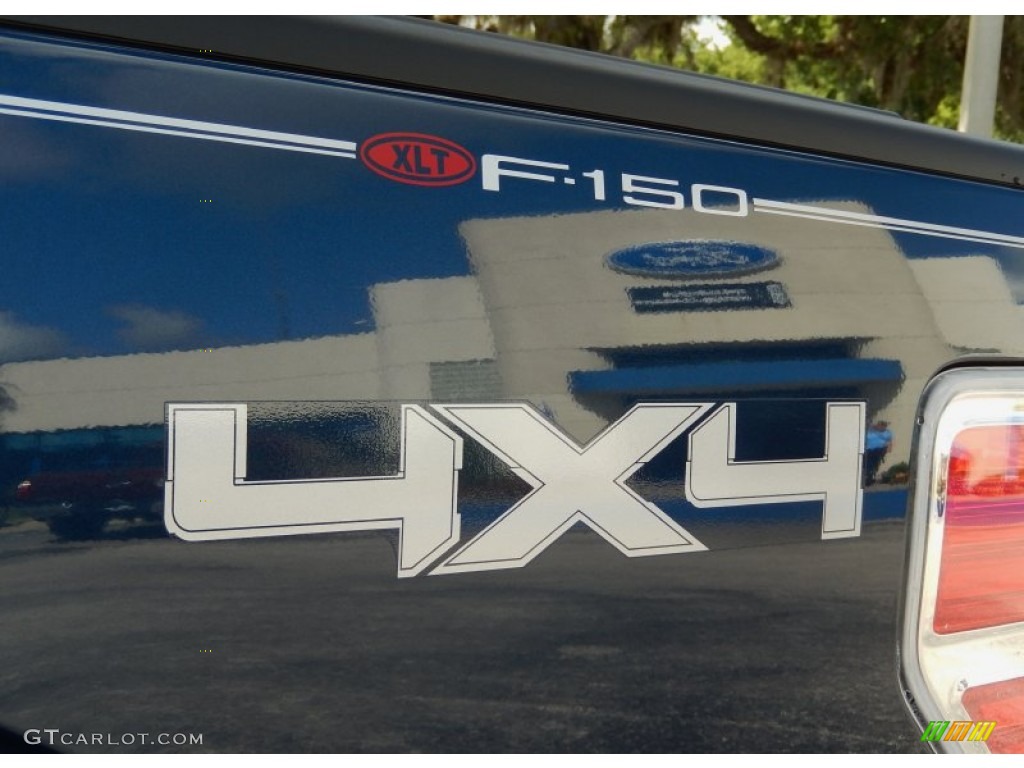 2014 F150 XLT SuperCab 4x4 - Blue Jeans / Steel Grey photo #11