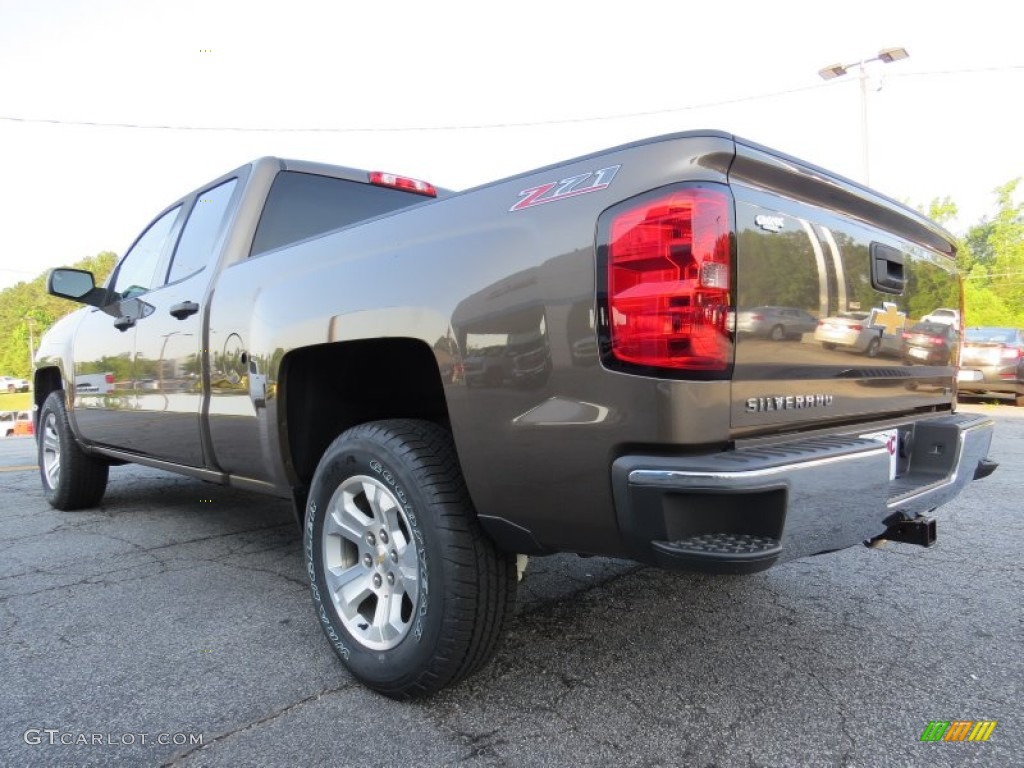 2014 Silverado 1500 LT Double Cab - Brownstone Metallic / Cocoa/Dune photo #5