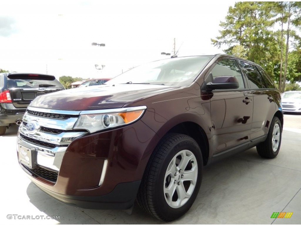 2012 Edge SEL - Cinnamon Metallic / Medium Light Stone photo #1