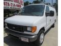 Oxford White 2007 Ford E Series Van E150 Commercial