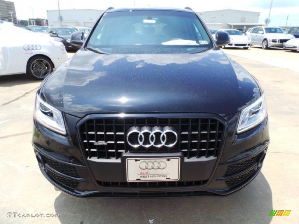 2014 Q5 3.0 TFSI quattro - Phantom Black Pearl / Black photo #2