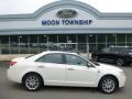 2012 White Platinum Metallic Tri-Coat Lincoln MKZ FWD  photo #1