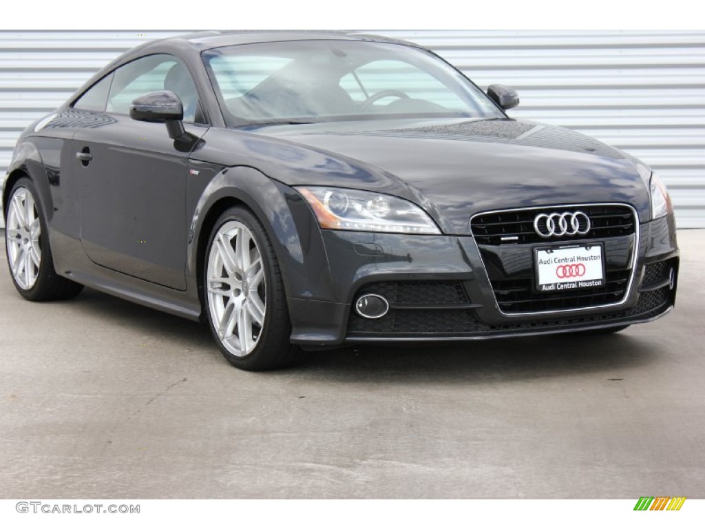 2012 TT 2.0T quattro Coupe - Oolong Gray Metallic / Black photo #1