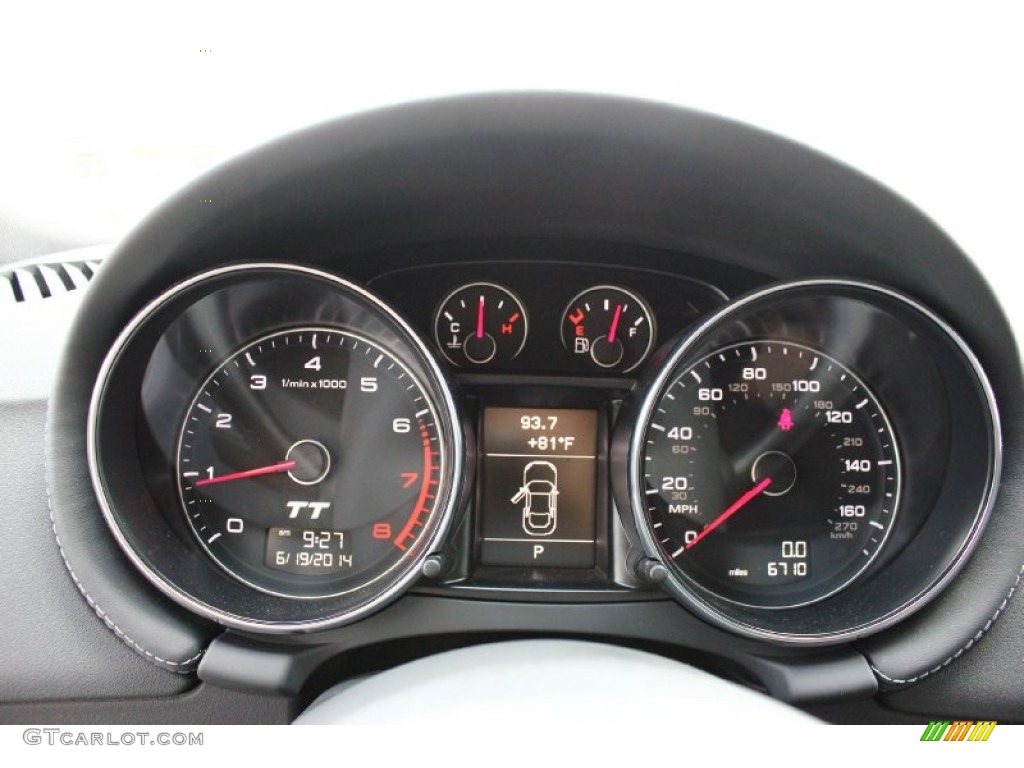 2012 Audi TT 2.0T quattro Coupe Gauges Photos