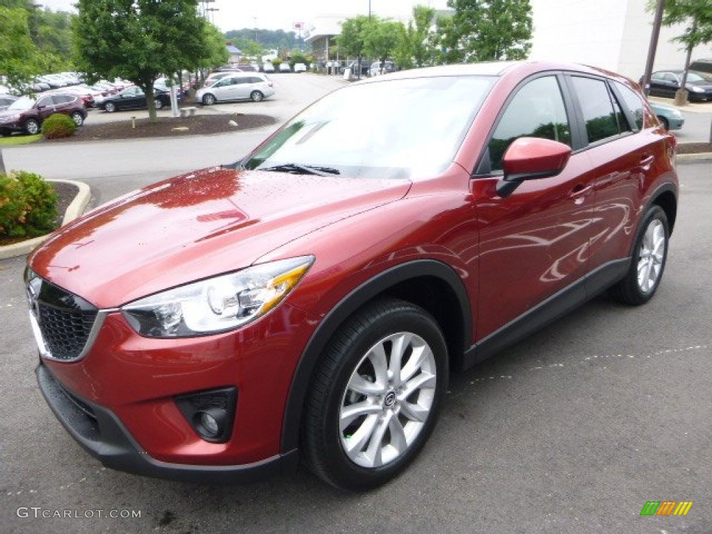 Zeal Red Mica 2013 Mazda CX-5 Grand Touring AWD Exterior Photo #94633507