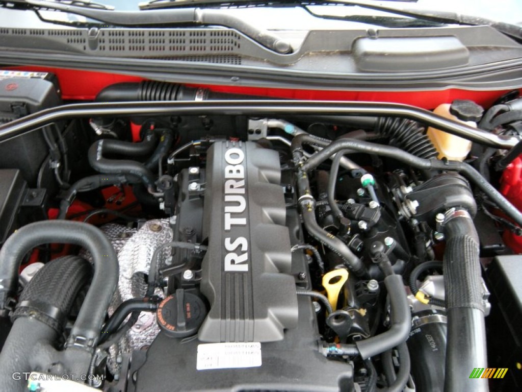 2014 Genesis Coupe 2.0T - Tsukuba Red / Black photo #17