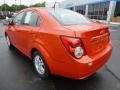 2012 Inferno Orange Metallic Chevrolet Sonic LS Sedan  photo #3