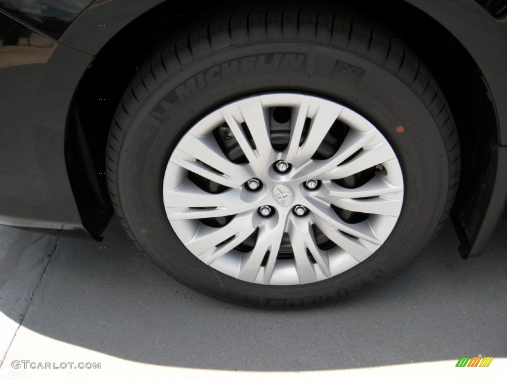 2014 Camry LE - Attitude Black Metallic / Ash photo #11