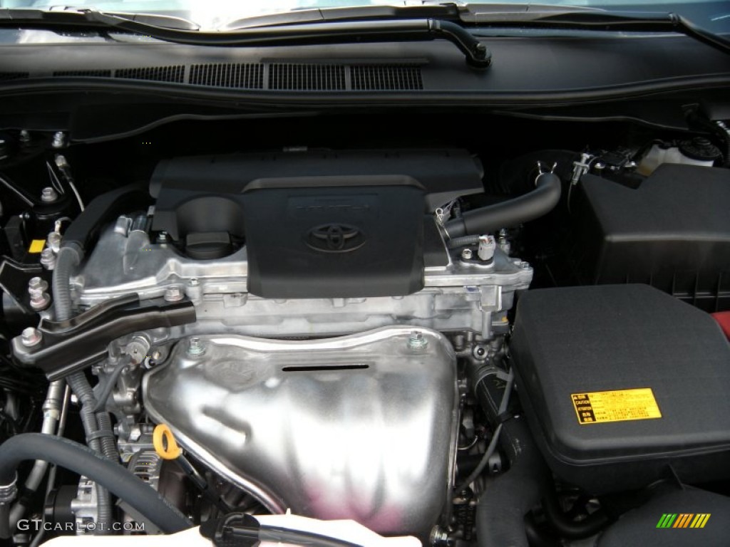 2014 Camry LE - Attitude Black Metallic / Ash photo #17