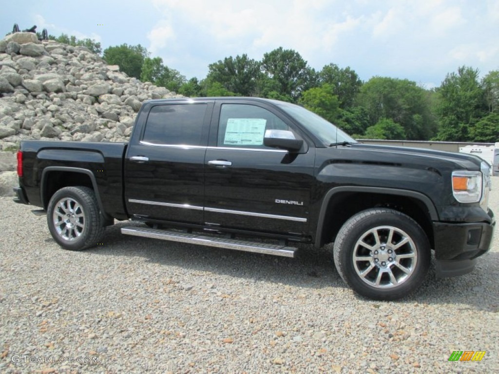 2014 Sierra 1500 Denali Crew Cab 4x4 - Onyx Black / Jet Black photo #41