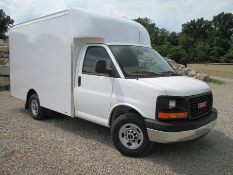 2014 GMC Savana Cutaway 3500 Commercial Moving Truck Data, Info and Specs