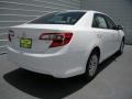 2014 Super White Toyota Camry LE  photo #4