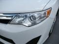 2014 Super White Toyota Camry LE  photo #9