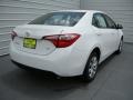 2014 Super White Toyota Corolla LE  photo #4