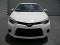 2014 Super White Toyota Corolla LE  photo #8