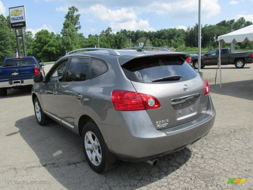 2011 Rogue SV AWD - Platinum Graphite / Gray photo #4