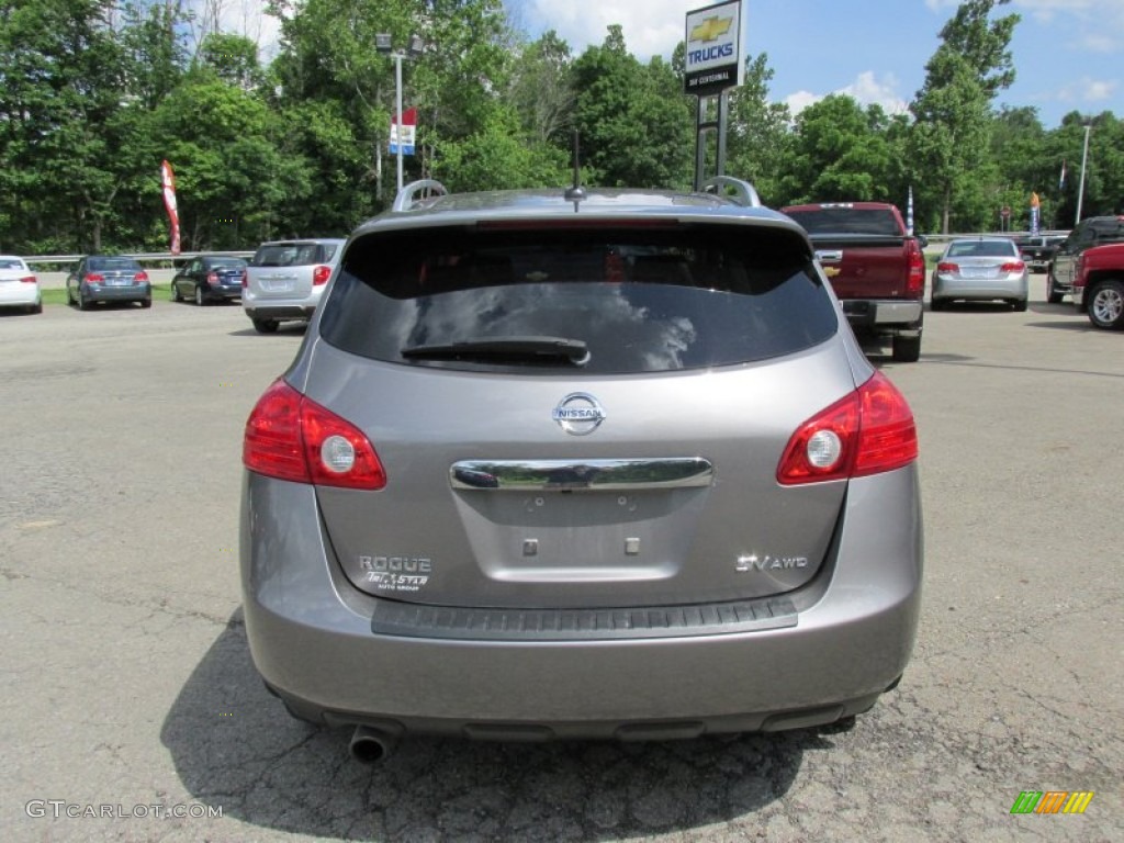 2011 Rogue SV AWD - Platinum Graphite / Gray photo #5