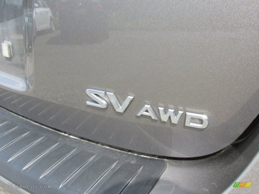 2011 Rogue SV AWD - Platinum Graphite / Gray photo #7