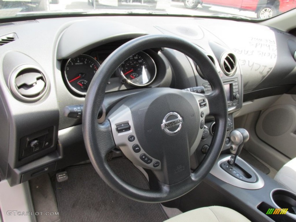 2011 Rogue SV AWD - Platinum Graphite / Gray photo #15