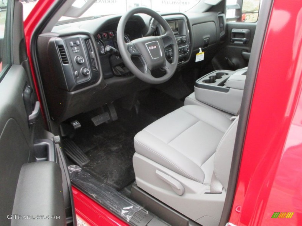 2015 Sierra 3500HD Work Truck Regular Cab 4x4 Dual Rear Wheel Chassis - Fire Red / Jet Black/Dark Ash photo #5