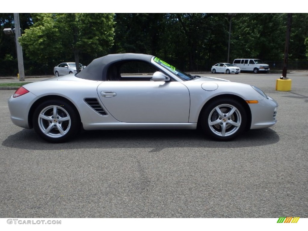 Arctic Silver Metallic 2011 Porsche Boxster Standard Boxster Model Exterior Photo #94641728