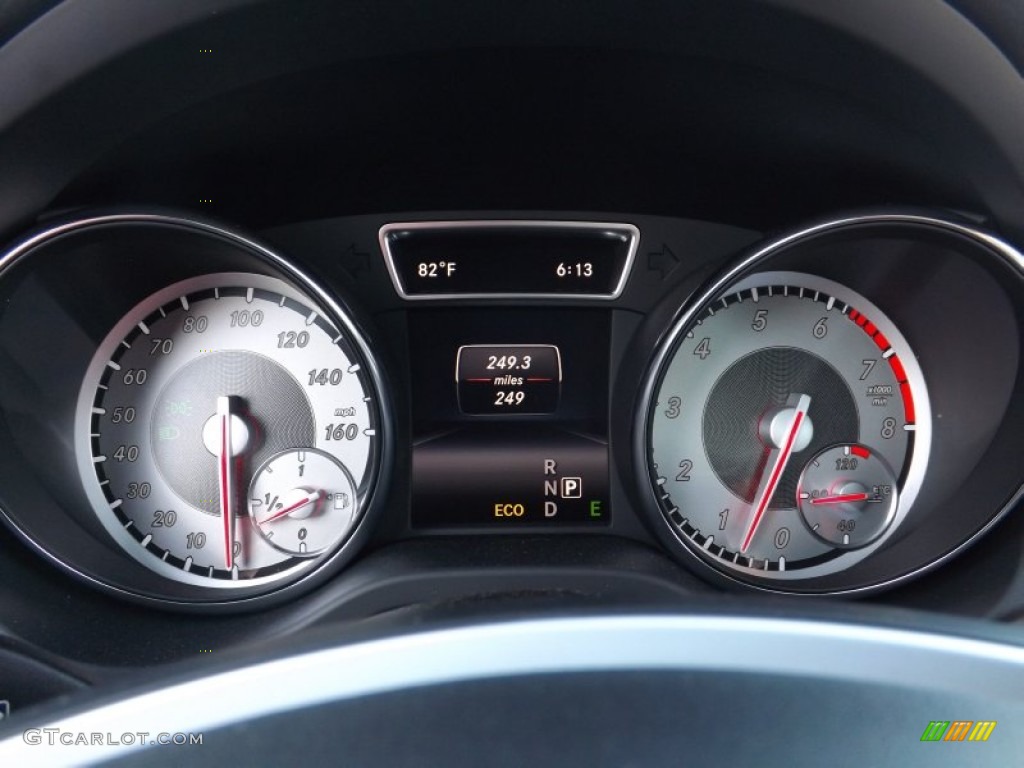 2014 Mercedes-Benz CLA 250 4Matic Gauges Photo #94641863