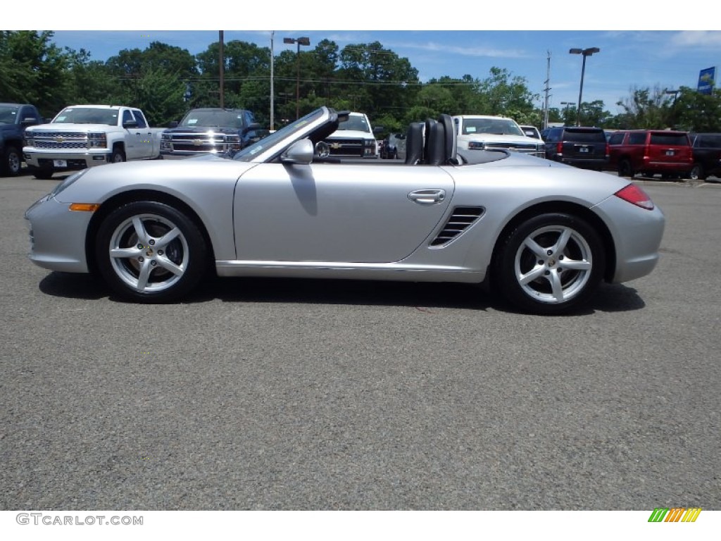 Arctic Silver Metallic 2011 Porsche Boxster Standard Boxster Model Exterior Photo #94641899