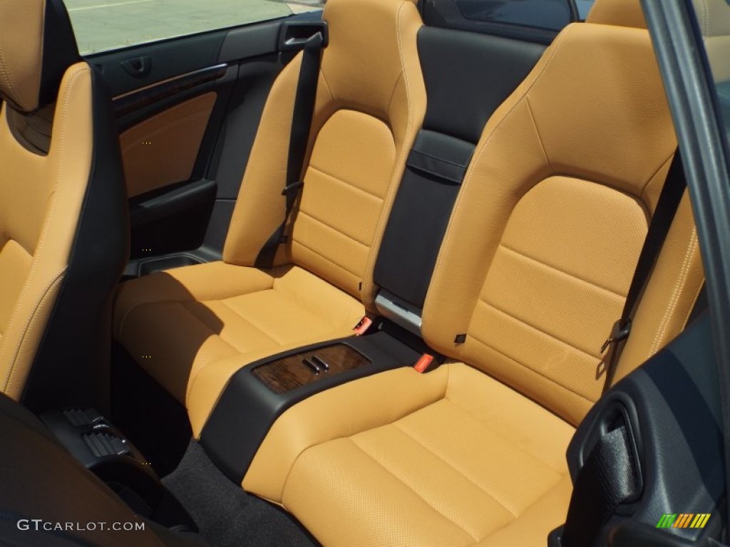 2014 Mercedes-Benz E 350 Cabriolet Rear Seat Photo #94642482