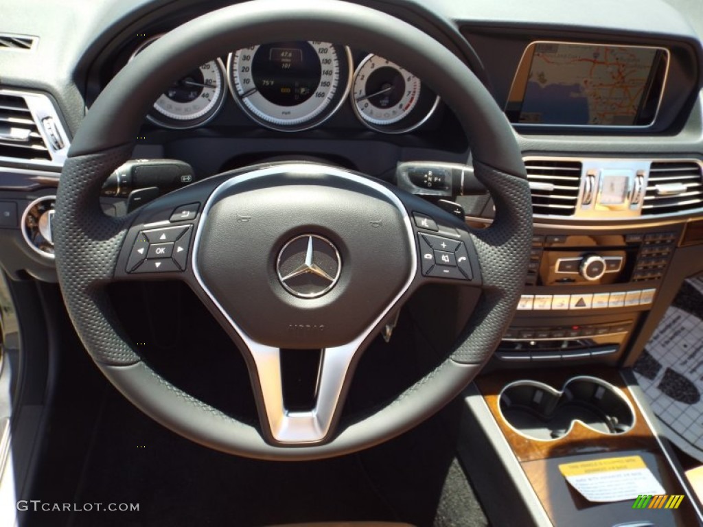 2014 E 350 Cabriolet - Black / Natural Beige/Black photo #7
