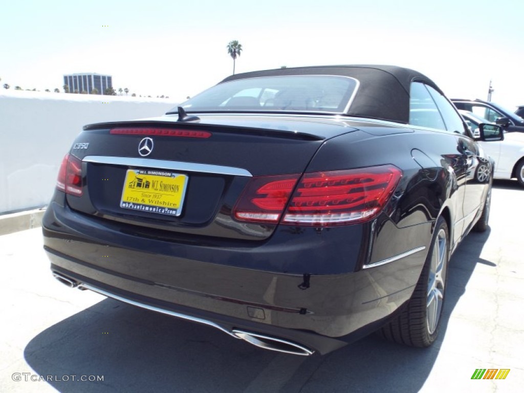 2014 E 350 Cabriolet - Black / Natural Beige/Black photo #8