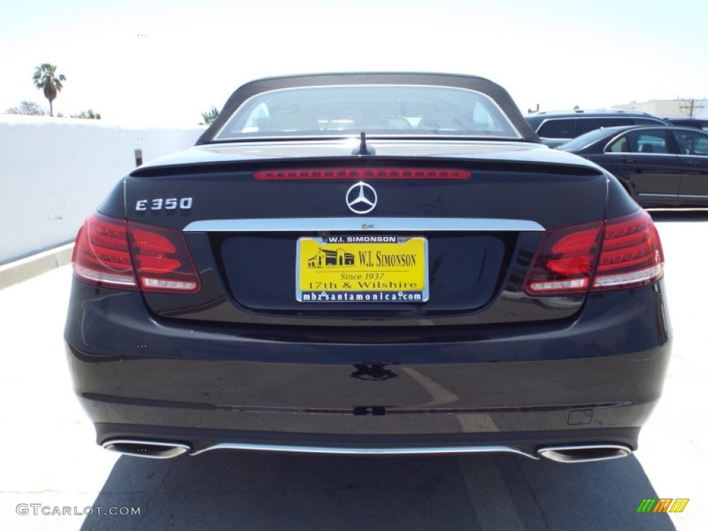 2014 E 350 Cabriolet - Black / Natural Beige/Black photo #9