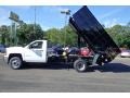 2015 Summit White Chevrolet Silverado 3500HD WT Regular Cab Dump Truck  photo #14
