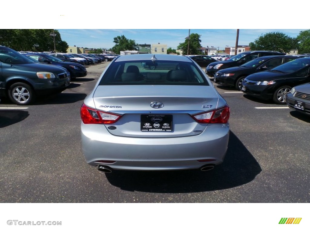 2011 Sonata Limited 2.0T - Radiant Silver / Black photo #5