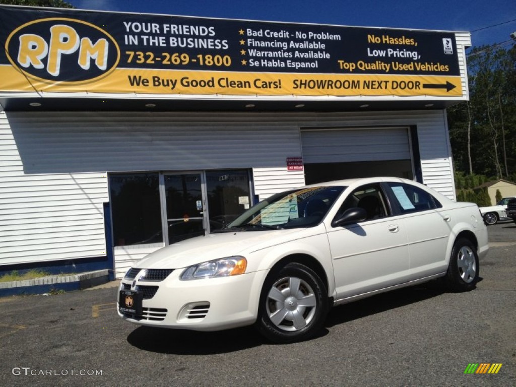 2006 Stratus SXT Sedan - Stone White / Dark Slate Grey photo #1