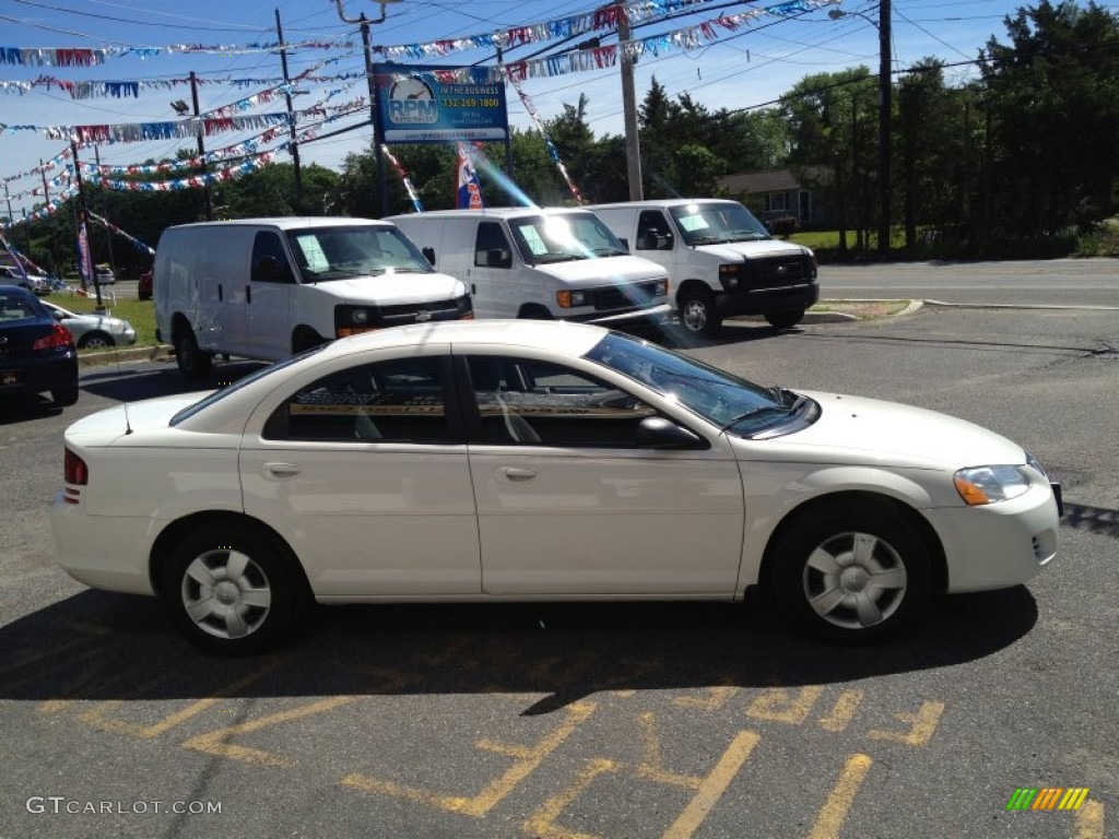 2006 Stratus SXT Sedan - Stone White / Dark Slate Grey photo #8