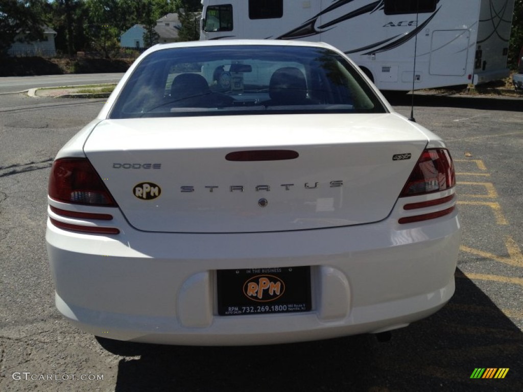 2006 Stratus SXT Sedan - Stone White / Dark Slate Grey photo #15
