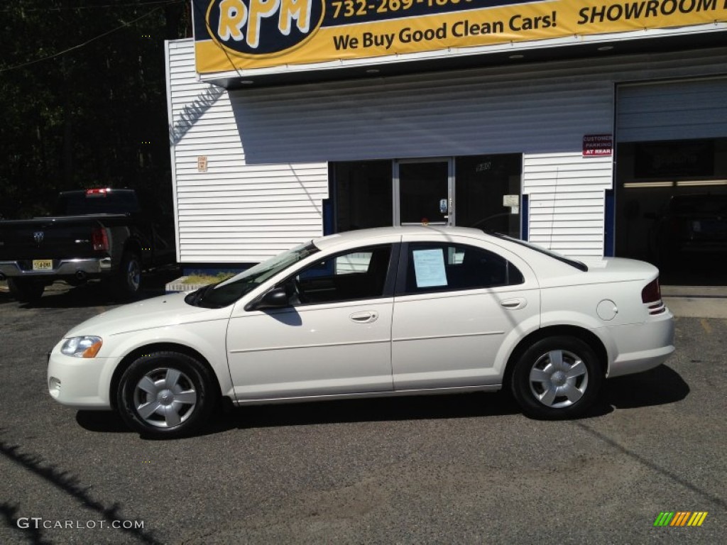 2006 Stratus SXT Sedan - Stone White / Dark Slate Grey photo #18