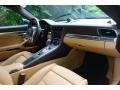 Espresso/Cognac Natural Leather 2014 Porsche 911 Turbo Coupe Dashboard