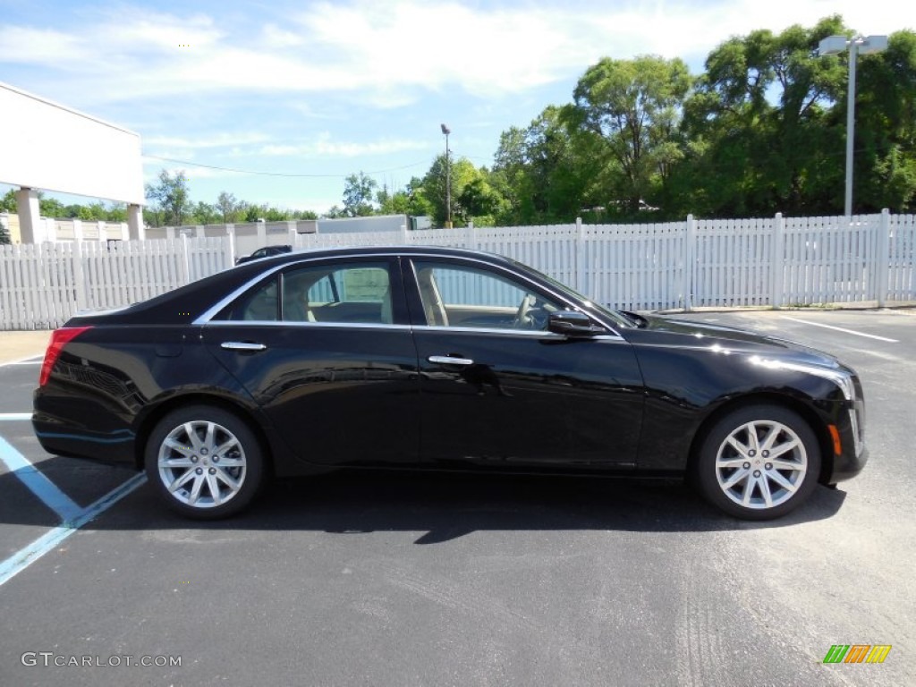 Black Raven 2014 Cadillac CTS Luxury Sedan AWD Exterior Photo #94651166