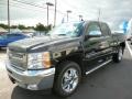 2013 Black Chevrolet Silverado 1500 LT Extended Cab 4x4  photo #3