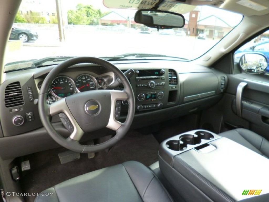 2013 Silverado 1500 LT Extended Cab 4x4 - Black / Ebony photo #16